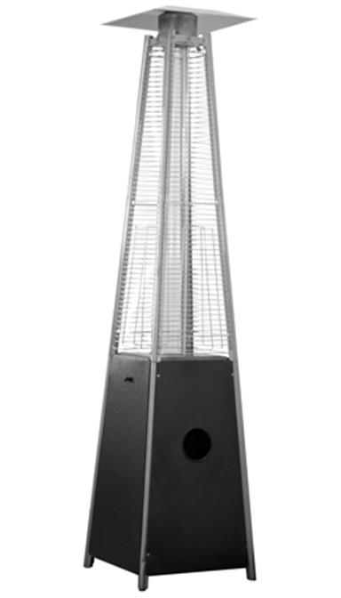 AZ Patio Tall Quartz Glass Tube Gas Heater in Assorted Finishes